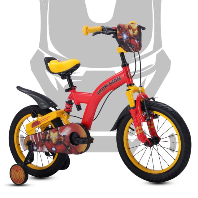 日本先行発売】MARVEL(マーベル) 18インチ 子供自転車 補助輪 スタンド